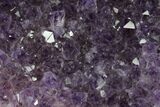 Dark Purple Amethyst Heart - Uruguay #173239-1
